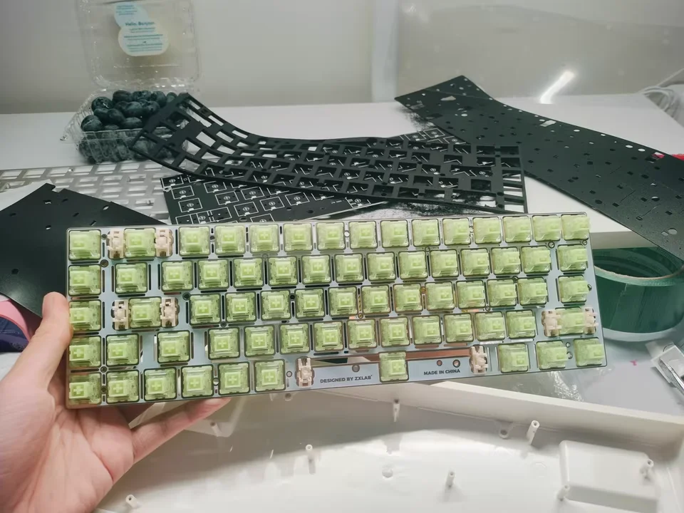 MCHOSE Ace68 Magnetic Axis Keyboard Sound Pack PORON Sandwich Cotton IXPE Undershaft PET Voice Actor Pad for Gamers DIY Design