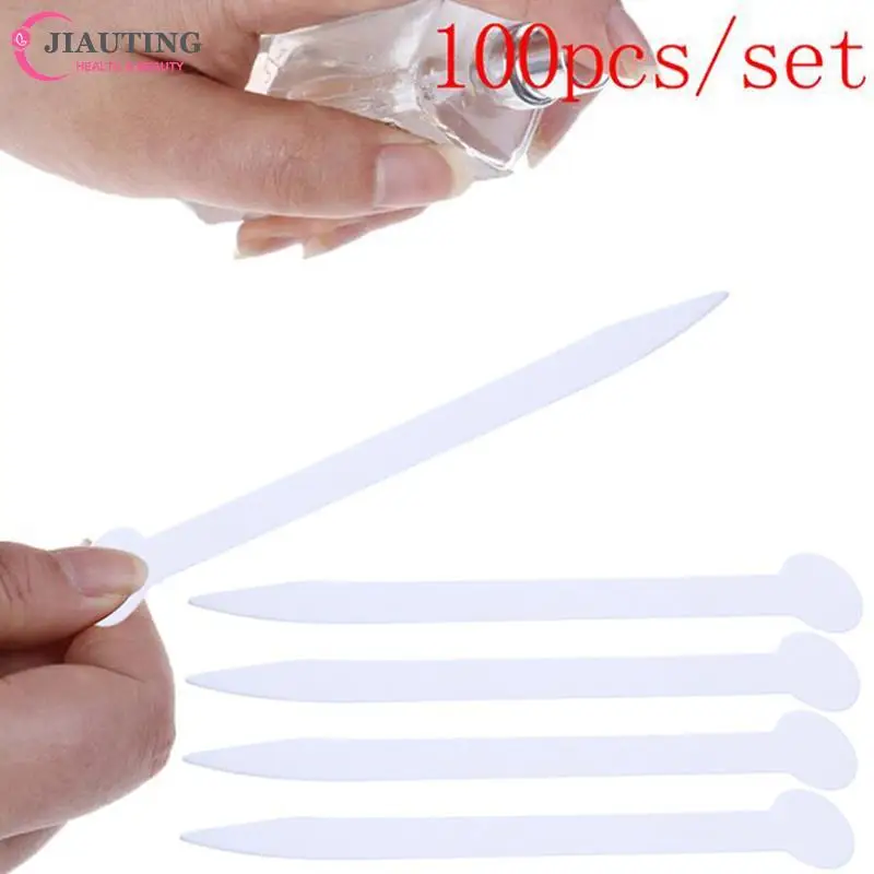 

100pcs 8size White Aromatherapy Fragrance Perfume Essential Oils Test Paper Strips Testing Strip عطر رجالي اصلي parfume Paper