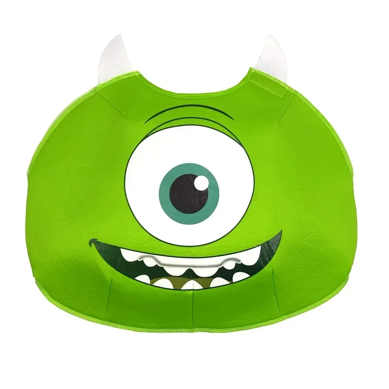 Cospaly Anime Monsters University Mike Wazowski Costume Children\'s Performance Clothes Halloween Spooky Party Kids Costume