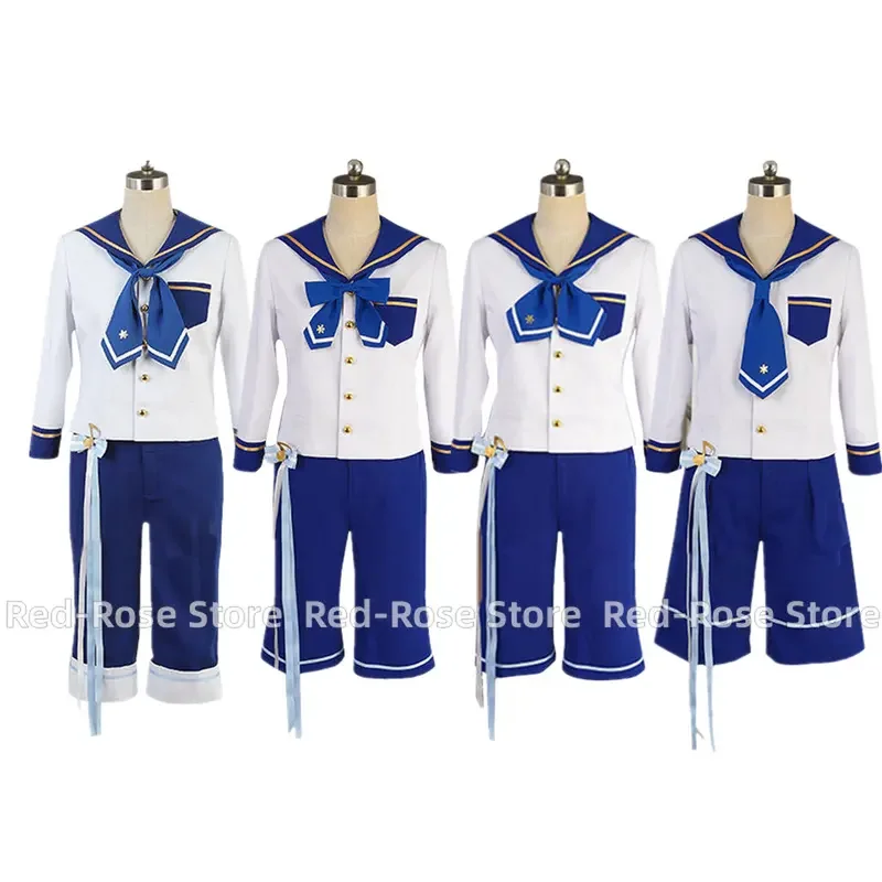 

Ensemble Stars Navy Uniform Joyful x Box Mashiro Tomoya Nito Nazuna Tenma Mitsuru Shino Hajime Cosplay Costume