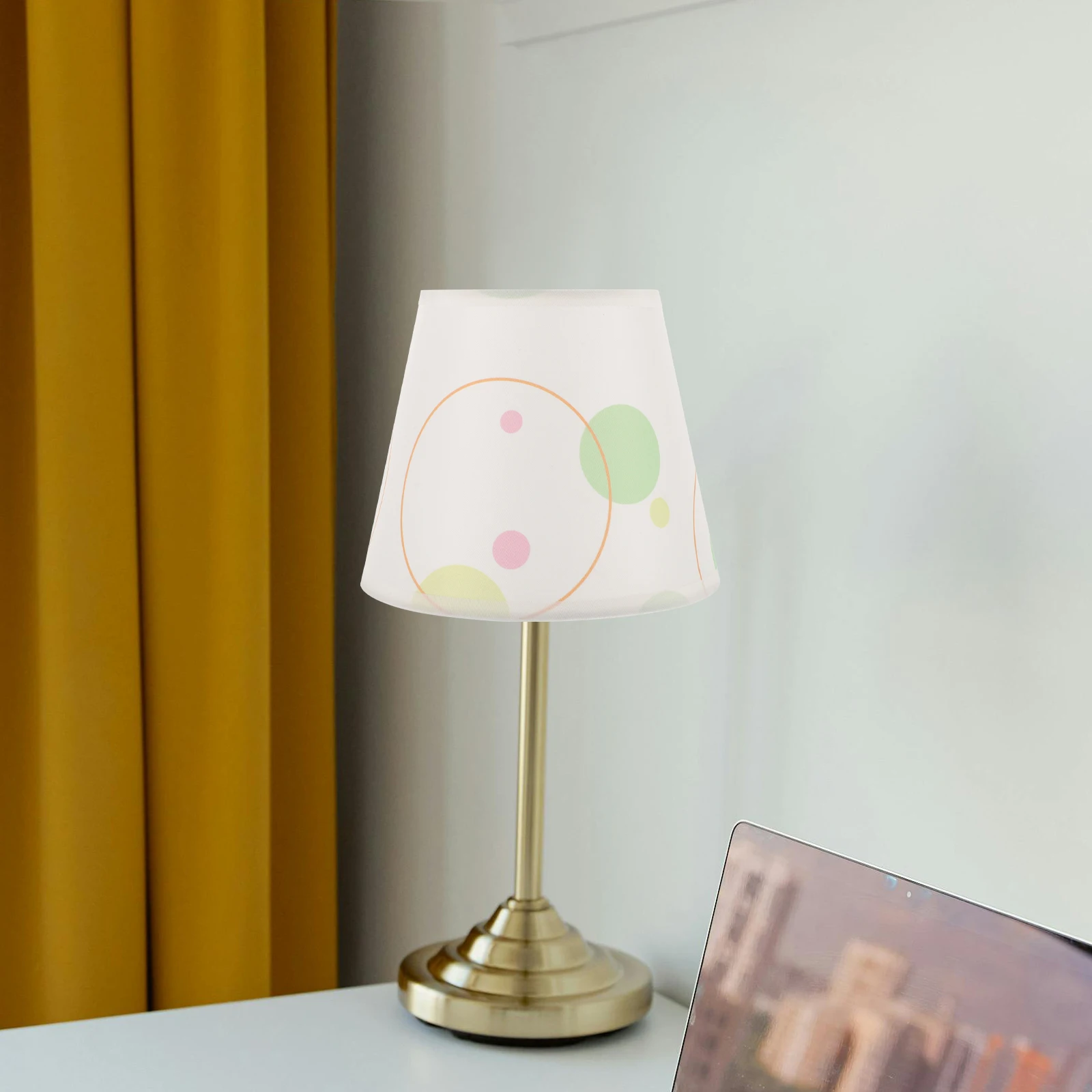 

Fabric Lampshade Cover for Table Floor Wall Light Replacement Durable Cloth Design Simple Versatile Home Bedroom Library