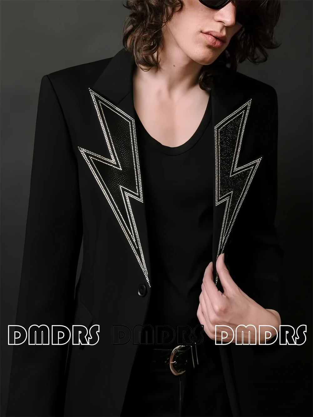 Premium Beaded Suit Jacket for Men, Custom Fit Luxury Blazer, Modern Chic Designer Tux Suit Jackets XXS-7XL Plus Mens Suit