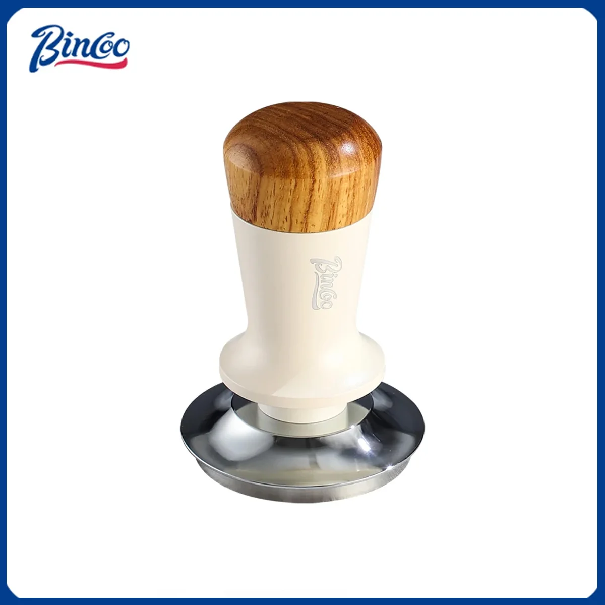 

Bincoo 51/58mm Coffee Tamper Constant Pressure Espresso Powder Tamper with Calibrated Spring Loaded Tamper Barista Tools