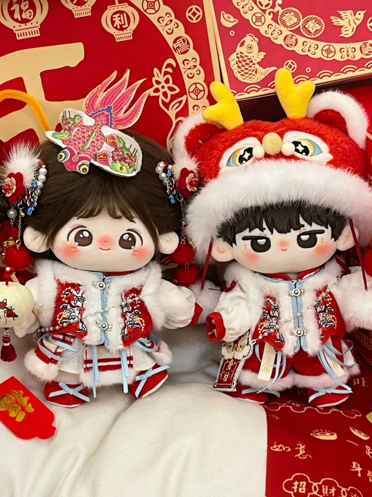 بدلة زي العام الجديد حمراء للفتيان والفتيات ، فستان ملابس ، ملابس جميلة ، هدايا تأثيري ، حلوة ، رائعة ، أصلية ، 20