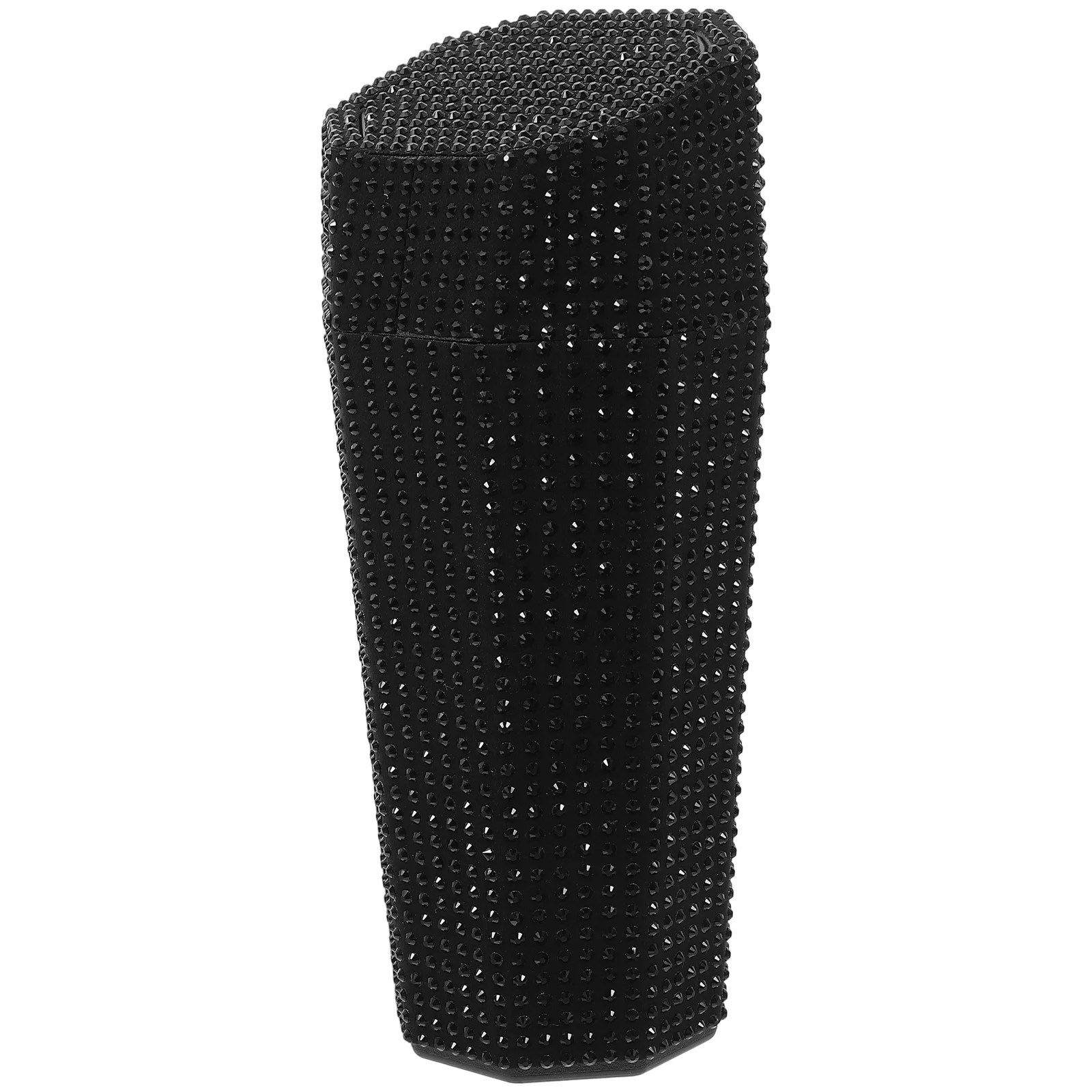 

Car Trash Can Small Bling Bin Cup Holder Portable Vehicle Container Sparkling Automotive Interior Accessories Organizer