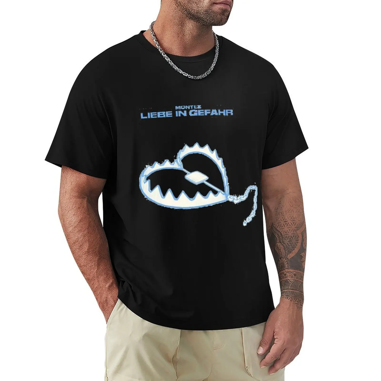 Montez Liebe in Gefahr T-Shirt Plus Size Summer Short Sleeve T-Shirt