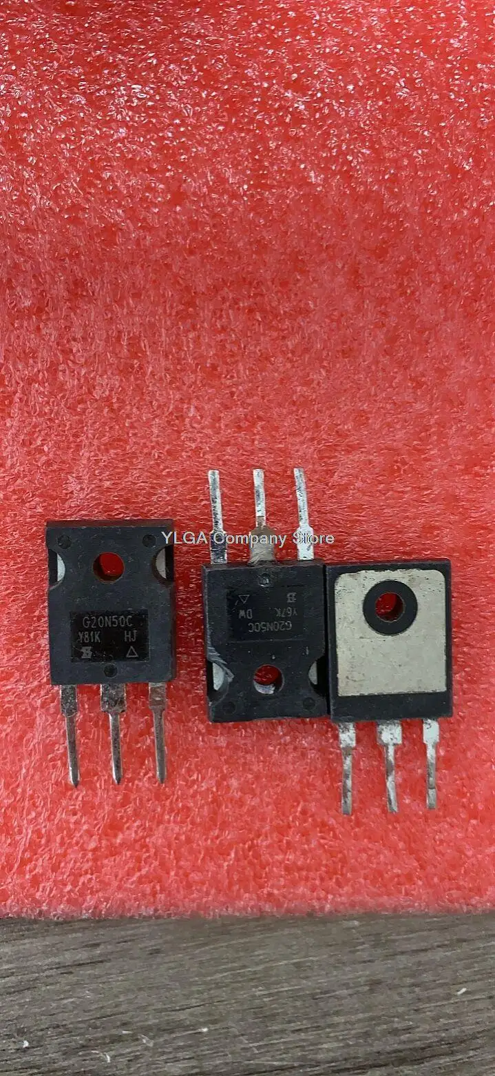 Nova máquina de desmontagem em massa g20n50c 20n50 20a 500v to-247 máquina de solda mos tubo de efeito de campo 20 peças-1 lote
