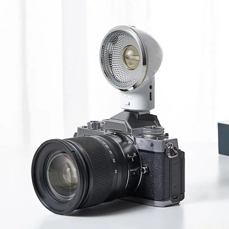 E56B External Flashbulb 1/16 to Full Adjust Build-in 350mAh Capacity Battery
