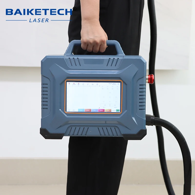 TH-FM400S 20W/30W/50W MAX Handheld Draagbare Fiber Laser-markering Machine voor Metaal Roestvrij staal Koper Aluminium