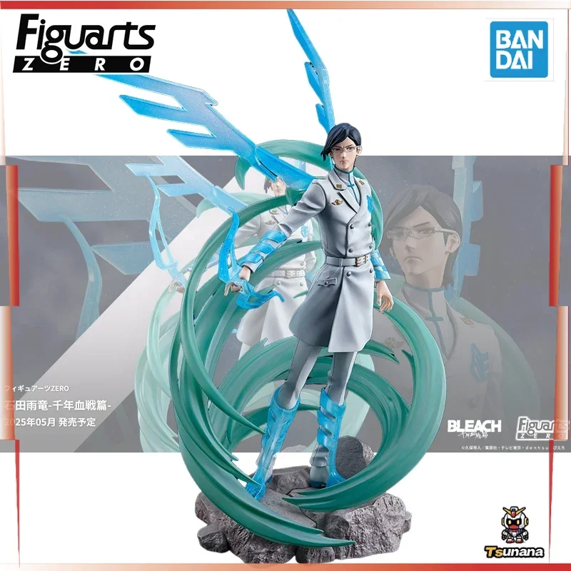 En Stock, modelo Original genuino BANDAI FiguartsZERO Bleach Uryu Ishida, figura de acción de la guerra de sangre de mil años, figura de juguete de Anime