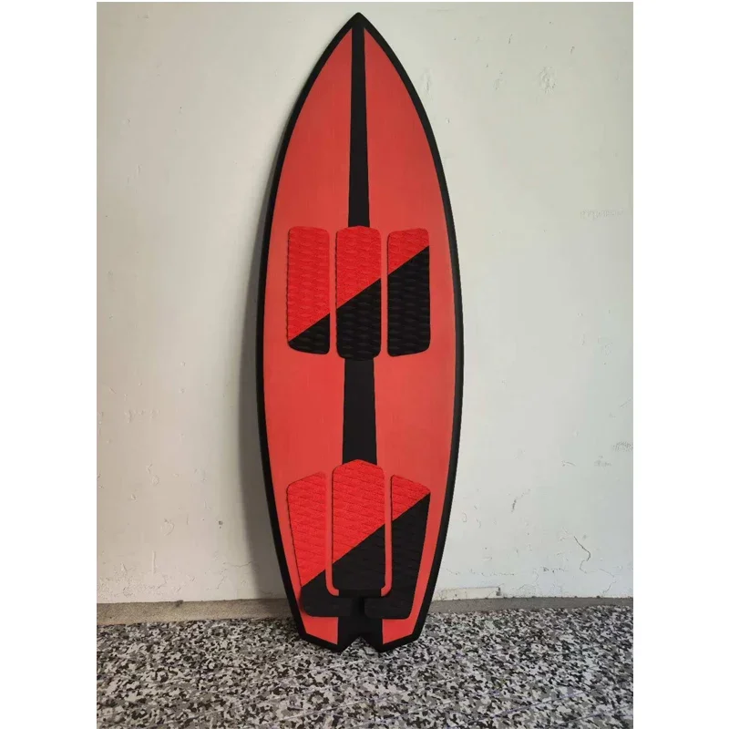 

High Quality 5'4 EPS Foam Wake Surfboard For Novice Surfers Customized Fiberglass Epoxy Surfboard With Logo Fin For Water Sports