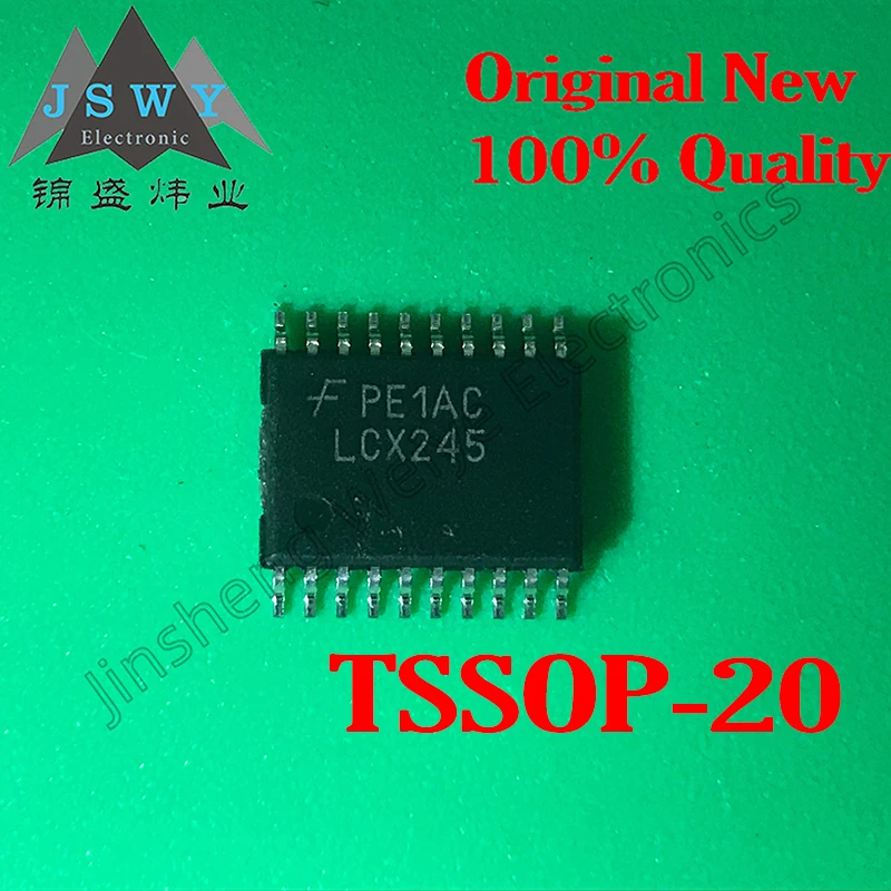 (1/10 pieces) 74LCX245MTCX 74LCX245 Silkscreen LCX245 SMT Dense TSSOP-20 Logic Chip IC Brand New Ships Fast