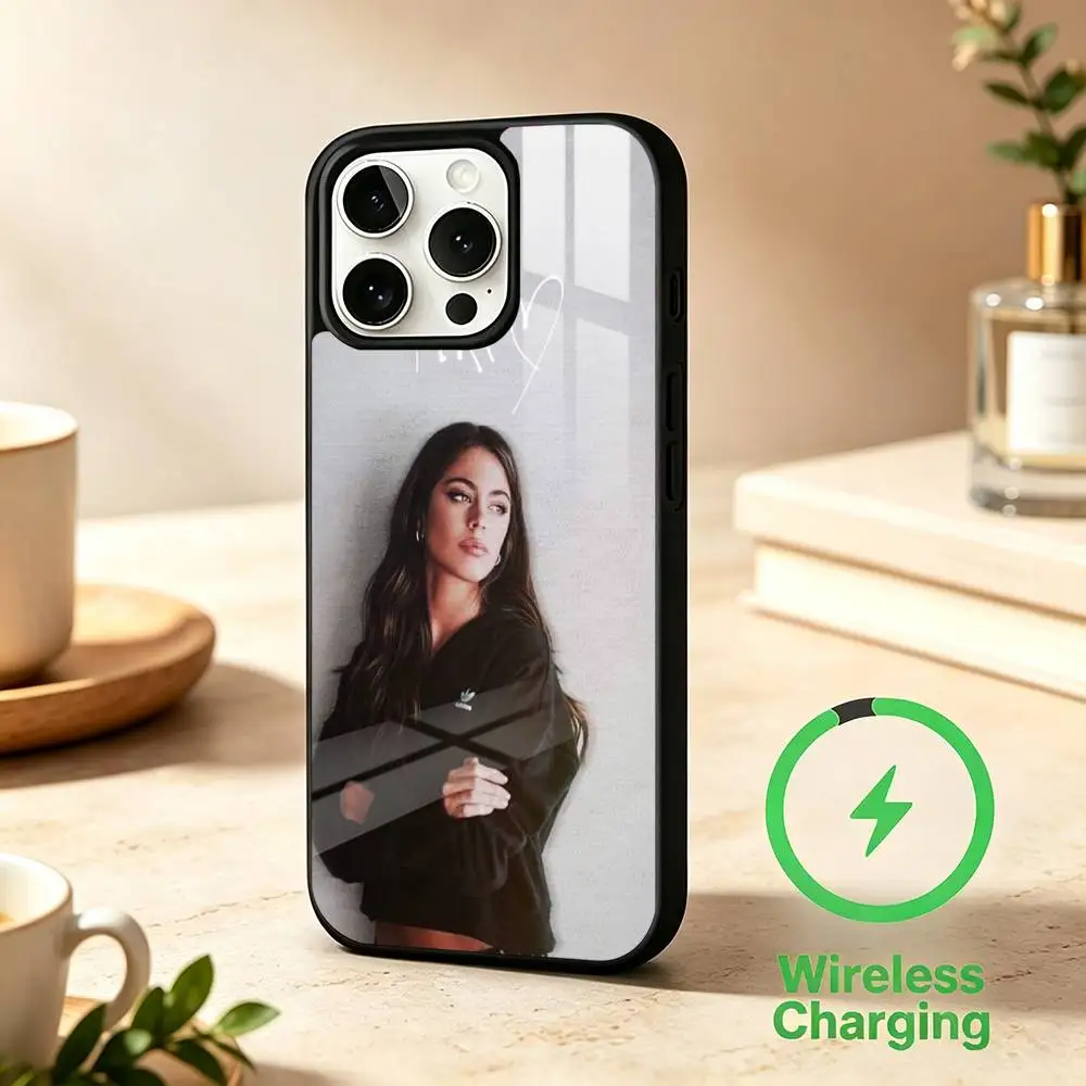 Tini S-Stoessel Martina Singer Stylish Phone Case For iPhone17,16,15,14,13,12,11 Plus,Pro Allows magnetic wireless charging