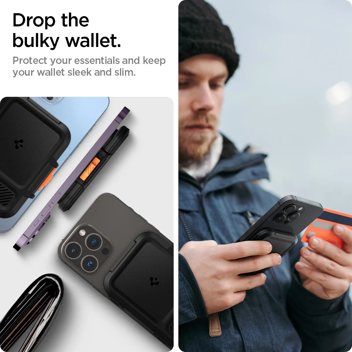 Magnetyczne etui na karty Spigen Lock Fit (MagFit) do MagSafe — zdjęcie 7