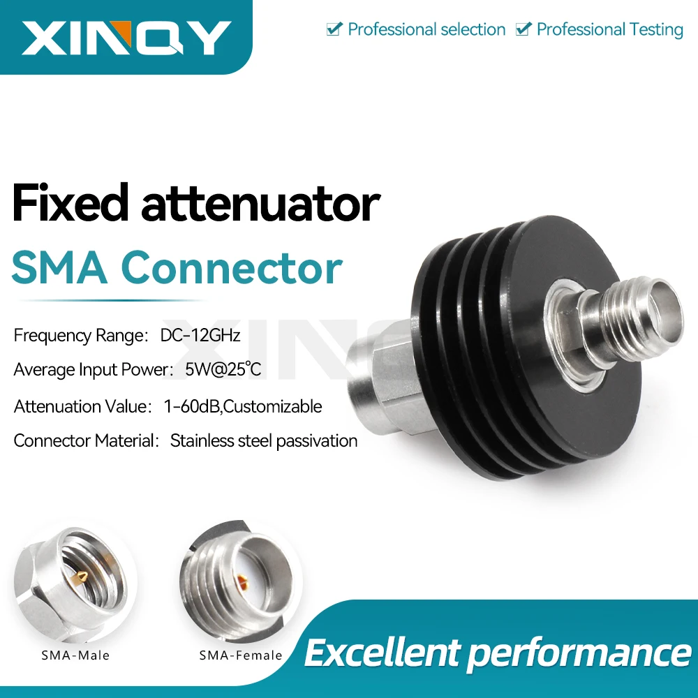attenuateur-rf-xinqy-sma-12g-5w-1-3-6-10-20-30-40db-tete-d'attenuation-de-signal-coaxial