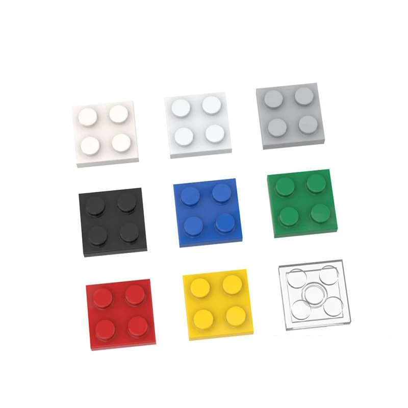 

Technical Parts 3022 Plate 2x2 Dots for Legoeds MOC Educational Building Blocks Thin Bricks DIY Creative Accessories Kit