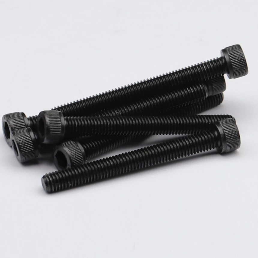 M3*40mm 45mm 50mm 55mm 60mm 65mm 70mm 12.9 Grade Steel Full Half Thread DIN912 Cap Cup Allen Head Bolt Hexagonal Socket Screw