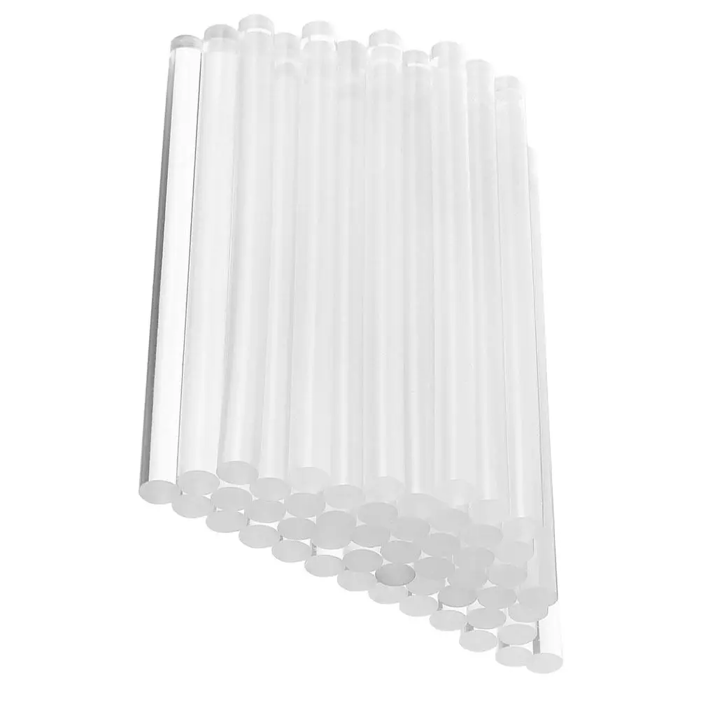 150Pcs Clear Mini Hot Glue Sticks Strong Adhesive Thermoplastic Resin Formula for Crafting Hot Melt Glue Stick DIY Craft