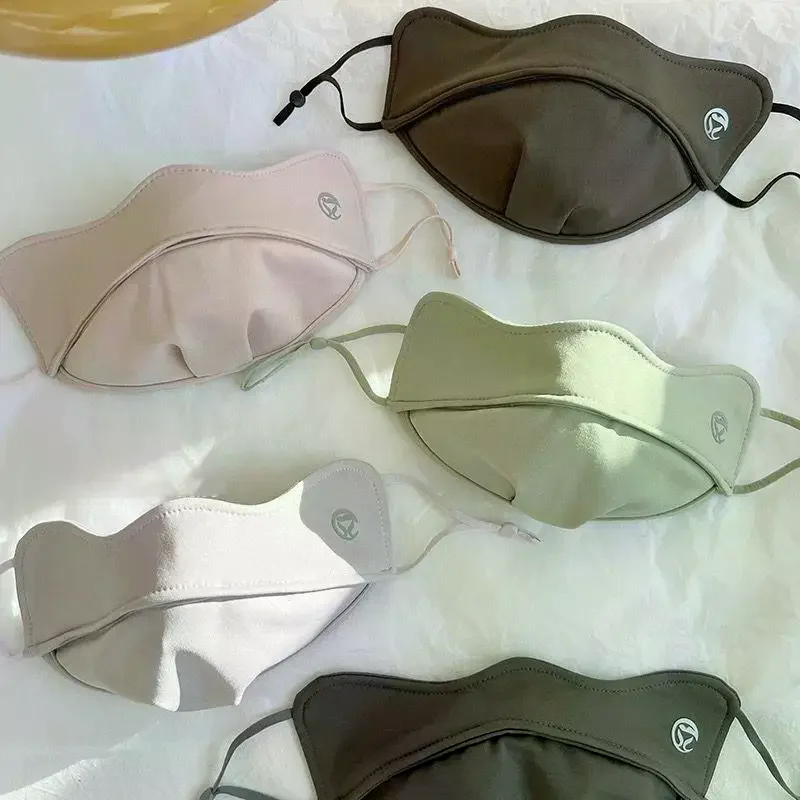 قناع وجه نسائي دافئ، سميك للخريف والشتاء، يحمي العينين والزوايا، مقاوم للرياح لركوب الدراجات والاستخدام الخارجي #5