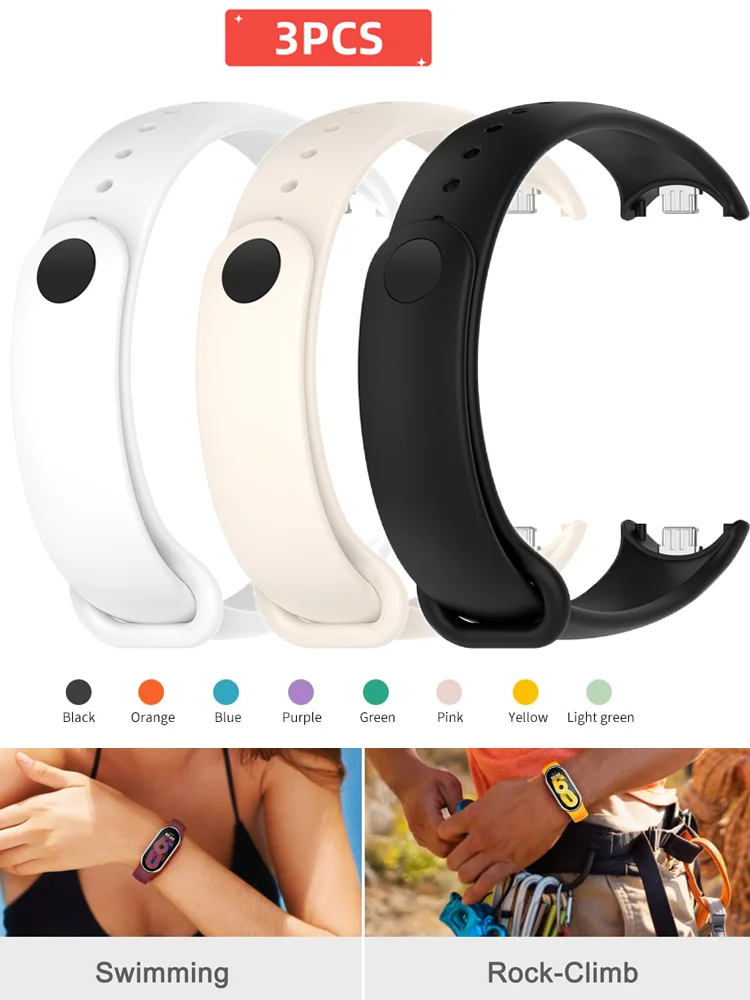 3Pcs Silicone Strap… - image