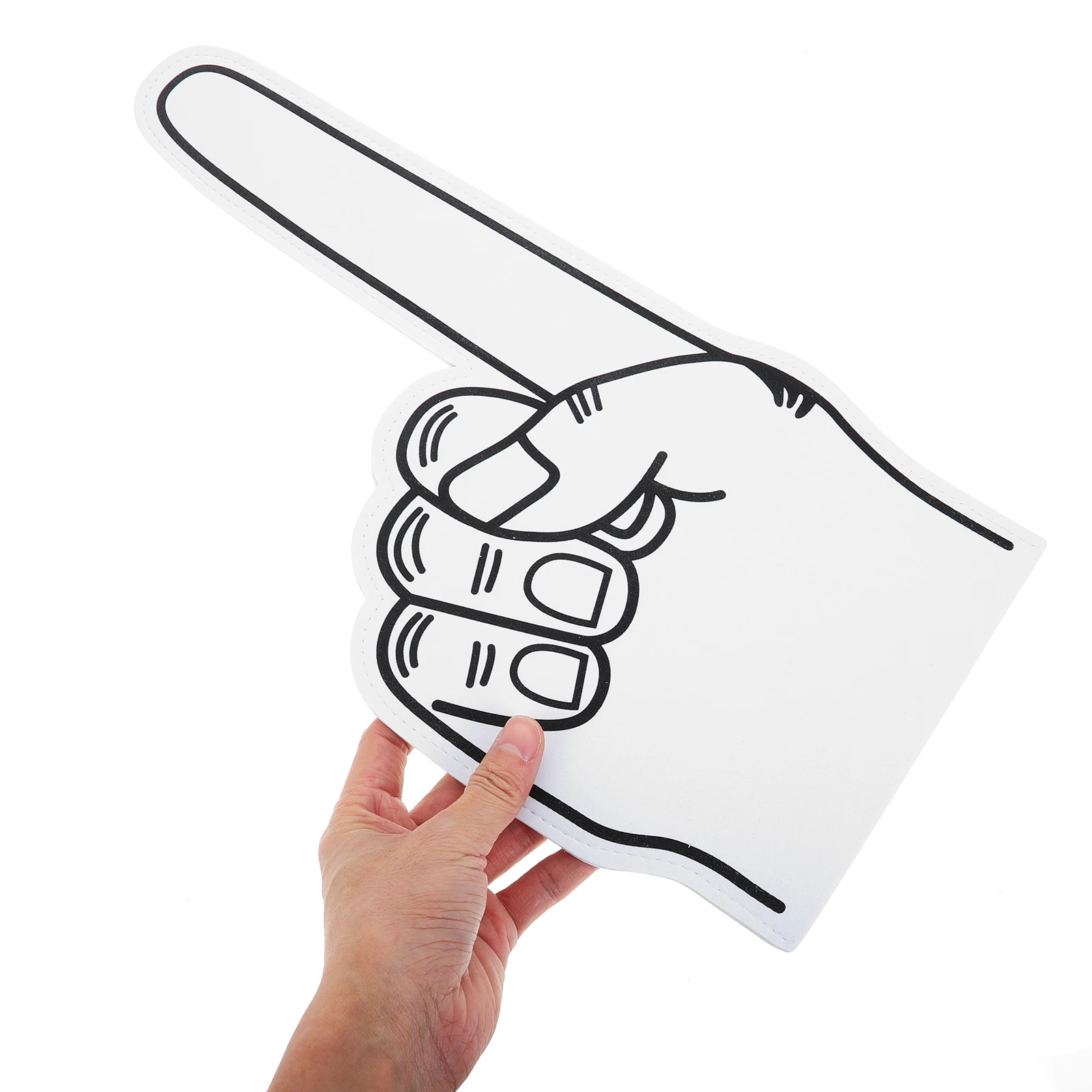 

3 pcs Giant Hand Number 1 Diy Cheerleading Foam Finger Craft Foam Hands For Sports Cheer School Team Spirit Lightweight Reusable