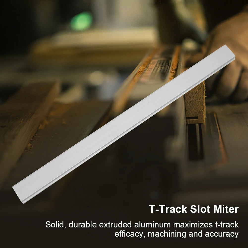 t track Slot Miter t track Slide Slab Aluminum Alloy t track Slot Miter Non Porous Slide Slab Woodworking Carpenter Tool