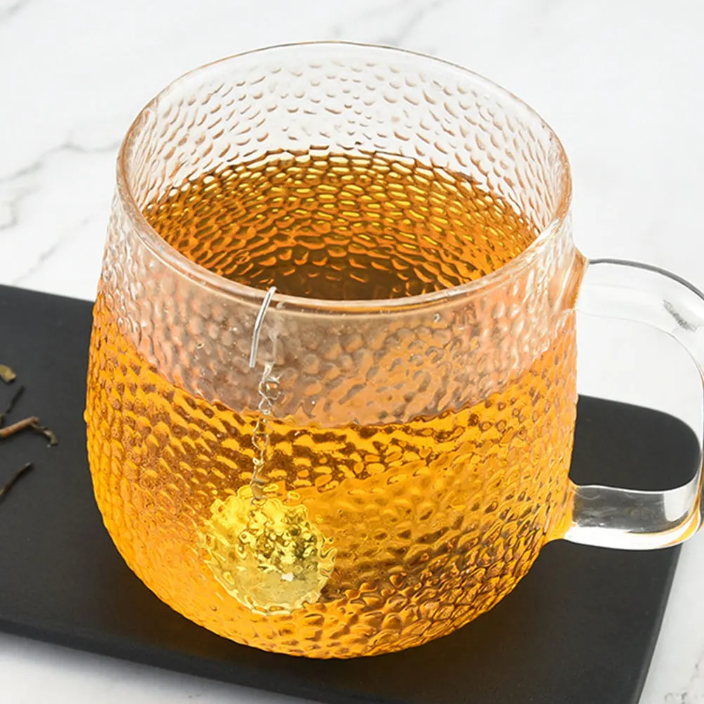 

2Pcs Stainless Steel Tea Strainer Fine Mesh Filter for Loose Leaf Tea Brewing Reusable Compact Steeper Kitchen Supplies