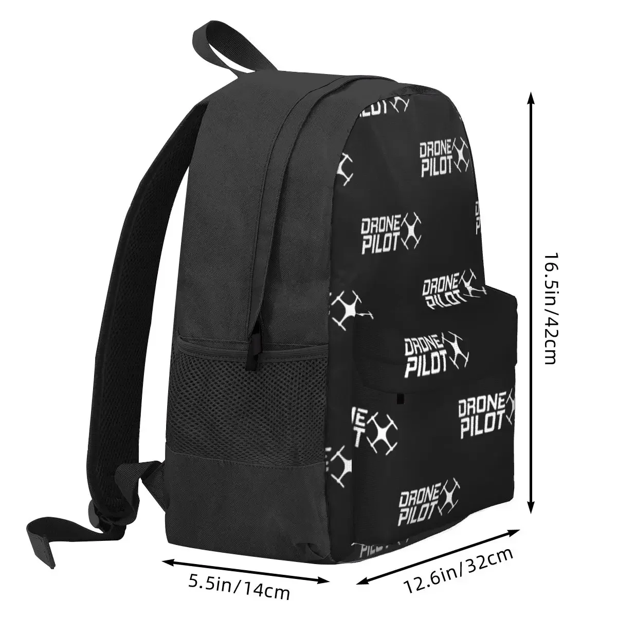 Drone Pilot Backpacks Boys Girls Bookbag Children School Bags Cartoon Kids Rucksack Travel Rucksack Shoulder Bag Large Capacity