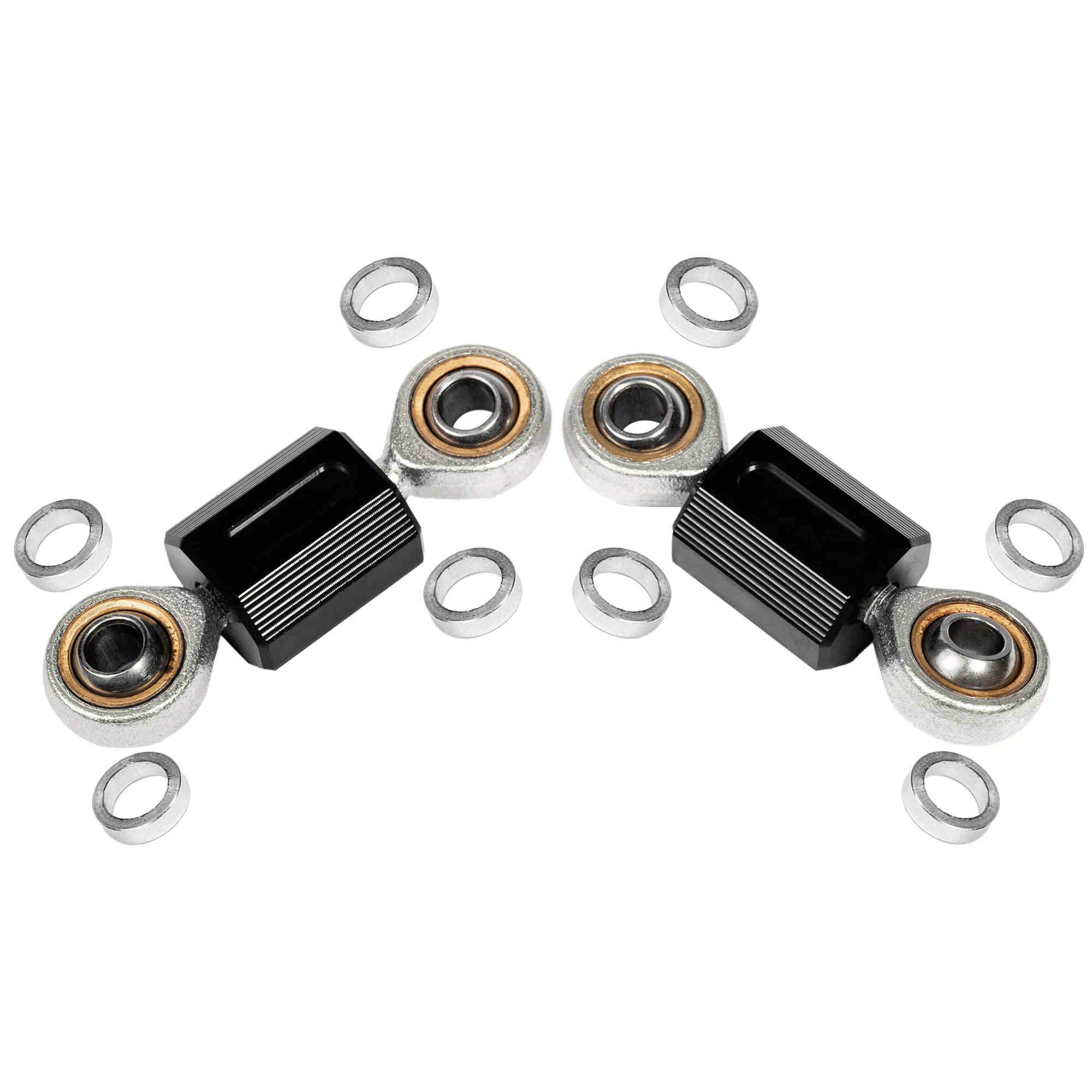 Black External Connecting Rod Sway Bar End Heim Joint Set Linkage Black Aluminum for Can-Am Spyder F3 RT ST & RS 2013+ Models