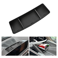 for BMW 3 Series 2023 2024 Dashboard Storage Tray Center Console Hidden Box Behind Screen Car Accessories Organizer