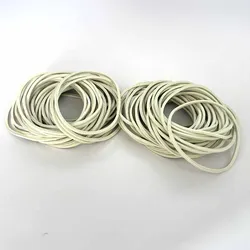 300pcs Elastic Rubber Bands White Color Stretchable Latex Ring School Office Home Industrial Ring Package Holder Rubber Band