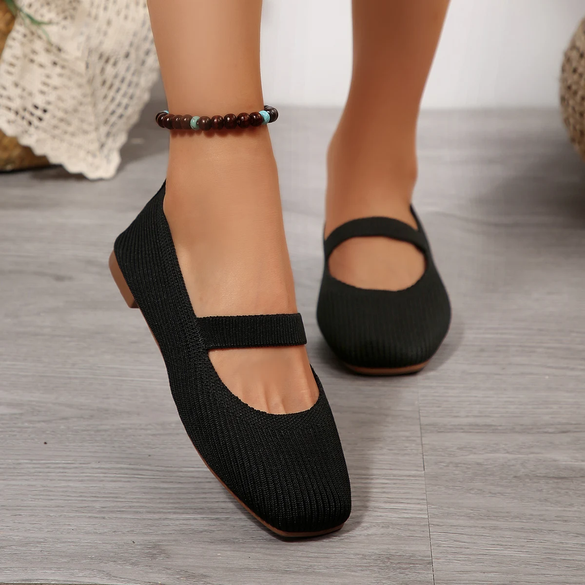 Neue Modische Komfortable Mesh Flache Müßiggänger Retro Atmungsaktive Casual Frauen Leichte Flache Schuhe Zapatos De Mujer – Detail 11