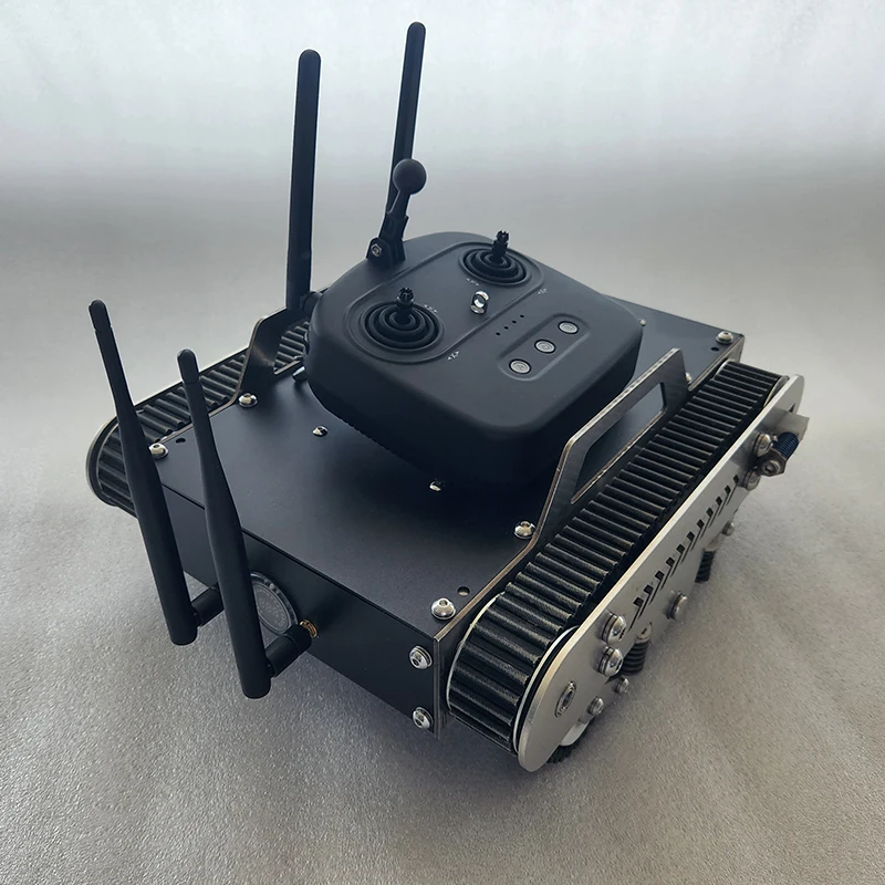 Narrow Space Use Inspection Robot Tins-3 Patrol Robot Chassis Mini Crawler Chassis Rubber Track With Good Price