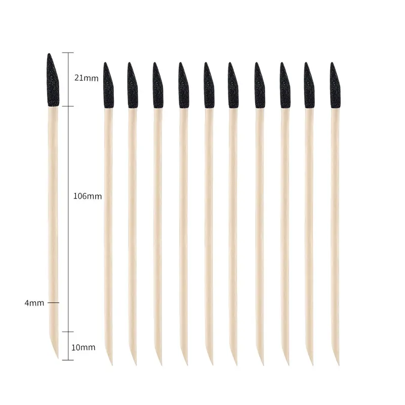 3-10 قطعة مانيكير الكوارتز تلميع مجموعة أقلام طلاء الأظافر مزيل الجلد الميت الكوارتز القلم غرامة الرملي الكوارتز حجر مسمار انتهازي للبشرة