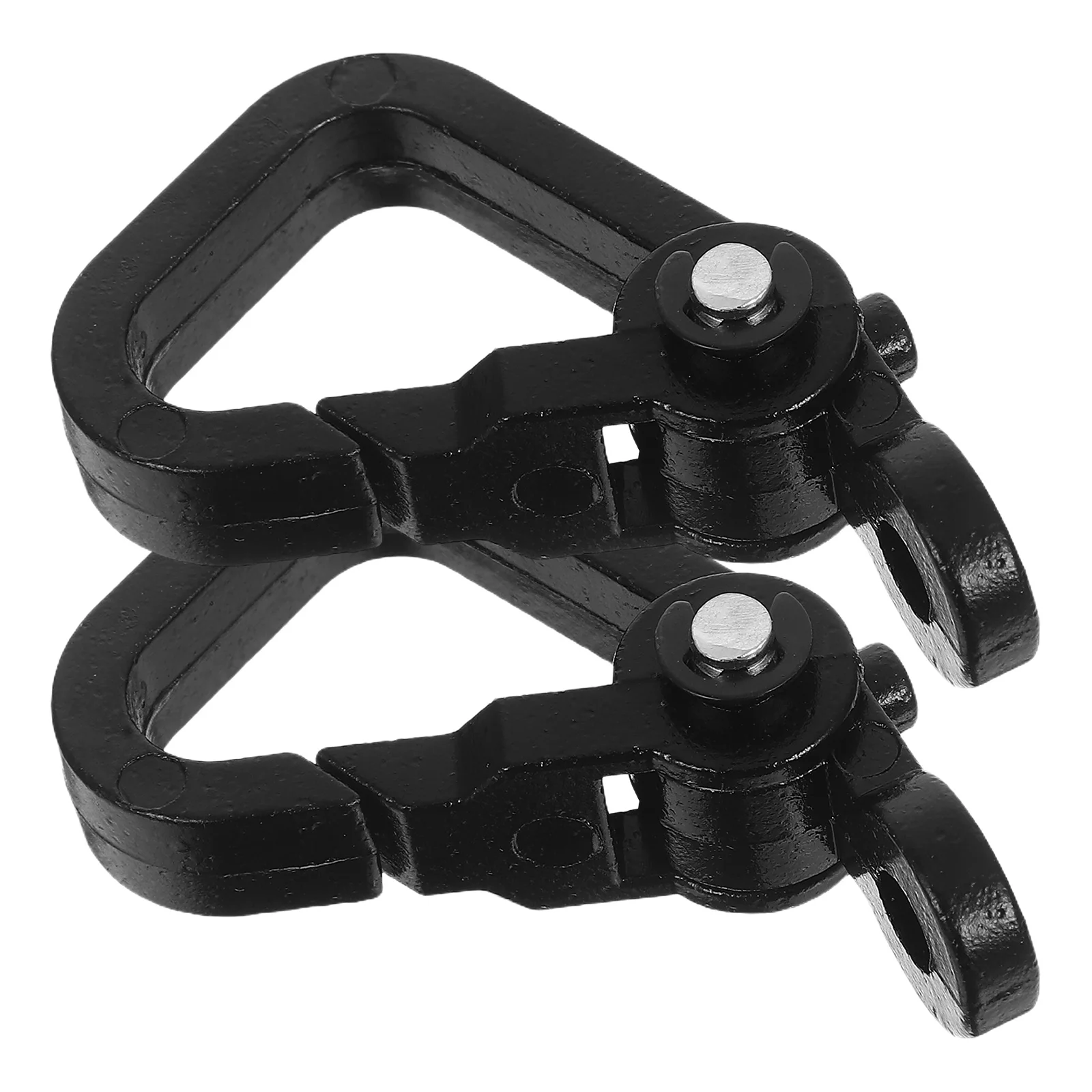 2pcs Motorcycle Hook Holder Aluminum Alloy Universal Metal Handlebar Hanger Nonslip for Electric
