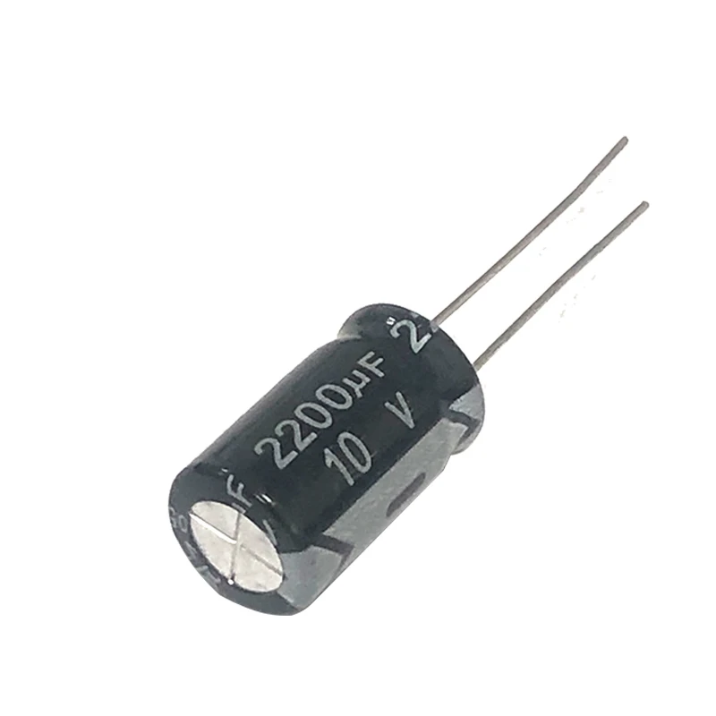 

10v2200uf Volume 10x17mm Aluminum Electrolytic Capacitors 10v 2200uf 10v2200mf 2200mf10v 10wv 10vdc 2200mfd 3300uf 4700uf 10v