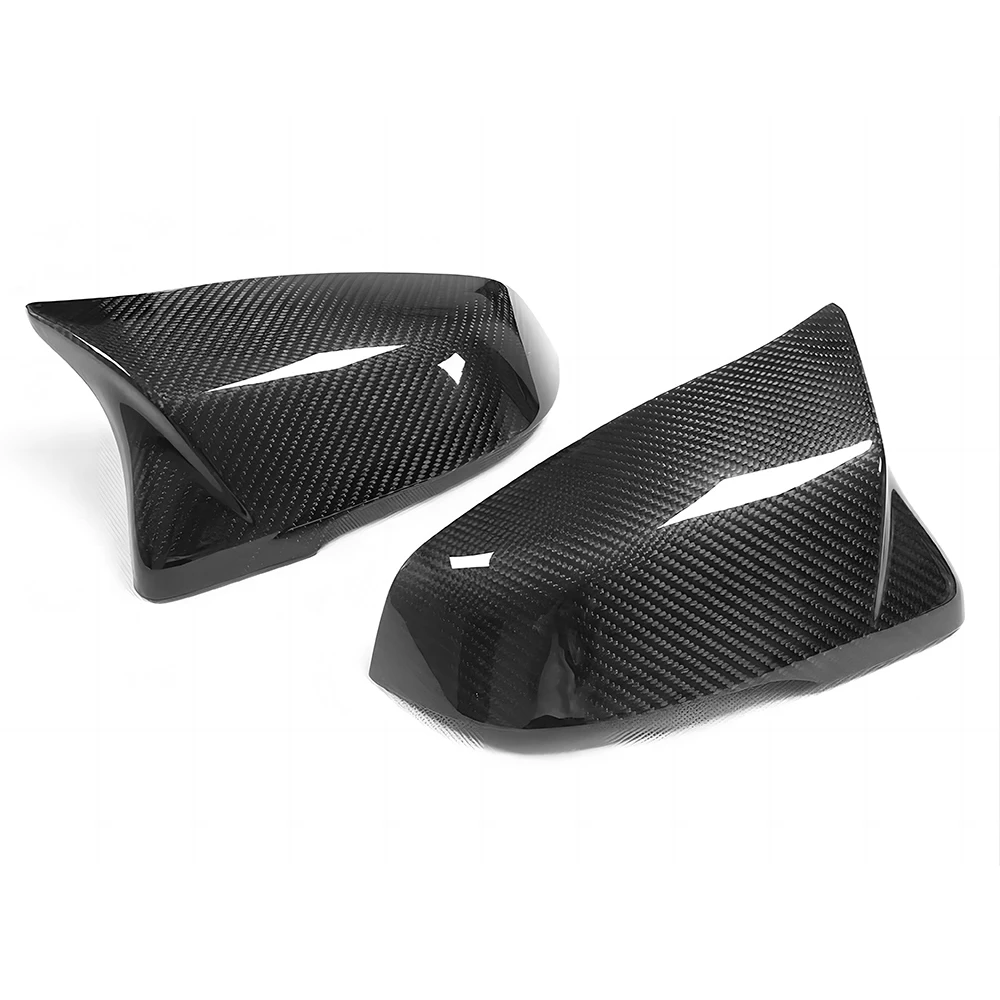 Replacement Rearview Side Mirror Covers For BMW F40 F52 F44 F45 F46 F48 F49 F39 1 2 X1 X2 Series M Dry Forged Carbon Fiber Shell