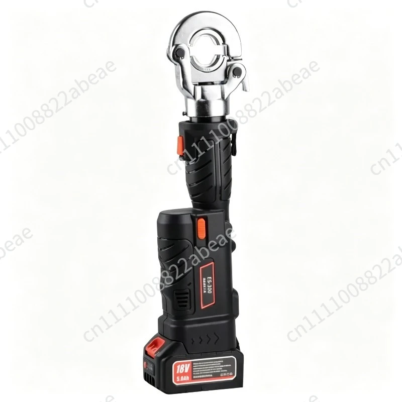 Portable Lithium Hydraulic Crimping Tool,Straight-Handle Clamp for Copper Terminals,Electric Wire Crimper for Fast Pressing