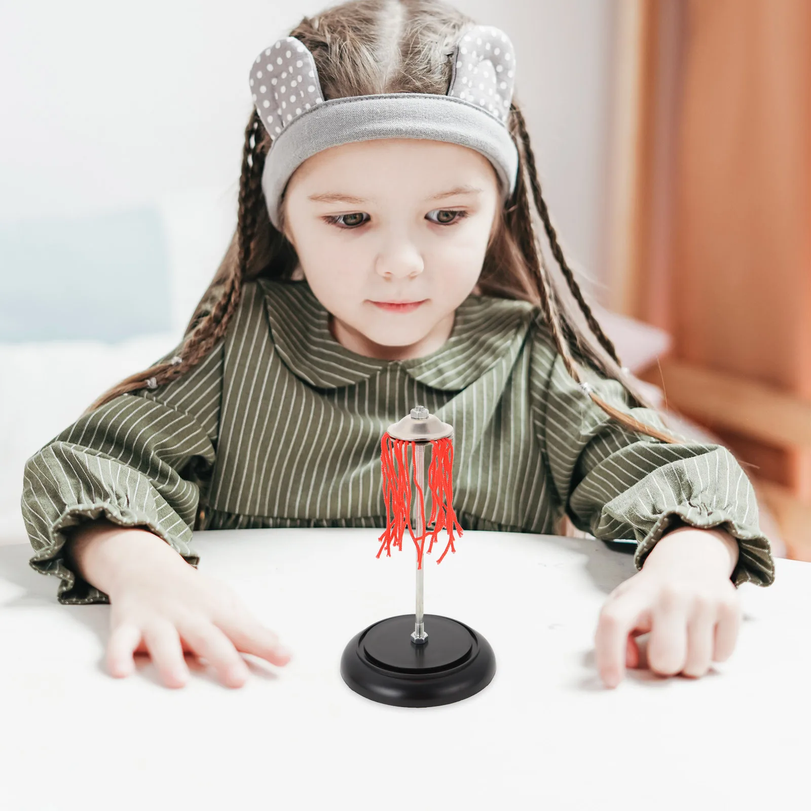 

2pcs Physics Experiment Equipment Electric Plume For Junior High School Static Experiments Teaching Aid