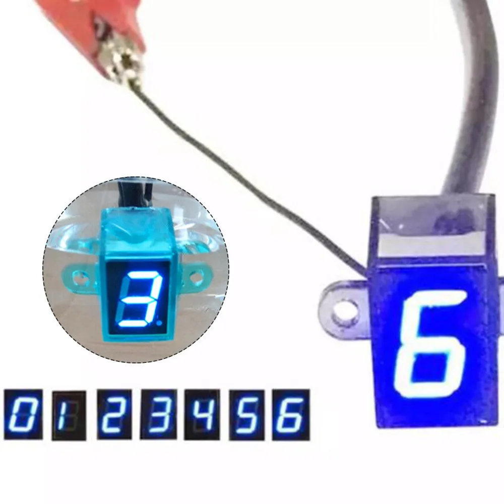 N-6 for Speed Shift Clutch Motorcycle Gear Indicator ​ Accessories Blue Lever Parts High Quality Practical N-6