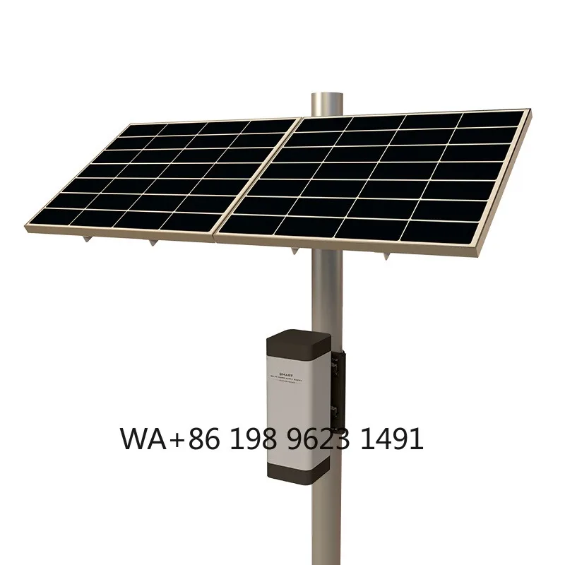 Solar Panel MPPT Controller Lithium Ion Battery 80Ah-120Ah Backup System Outdoor Router