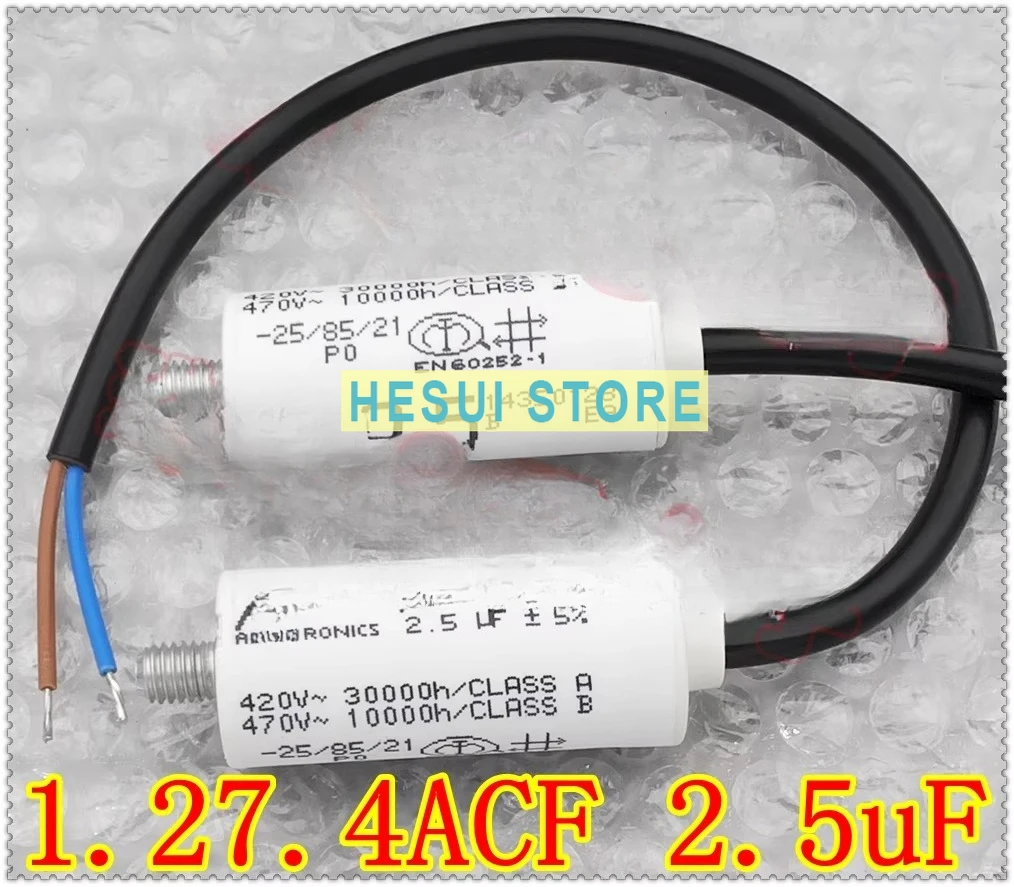 ARCOTRONICS/AV 1.27.4 ACF MKP 2.5uF start capacitor