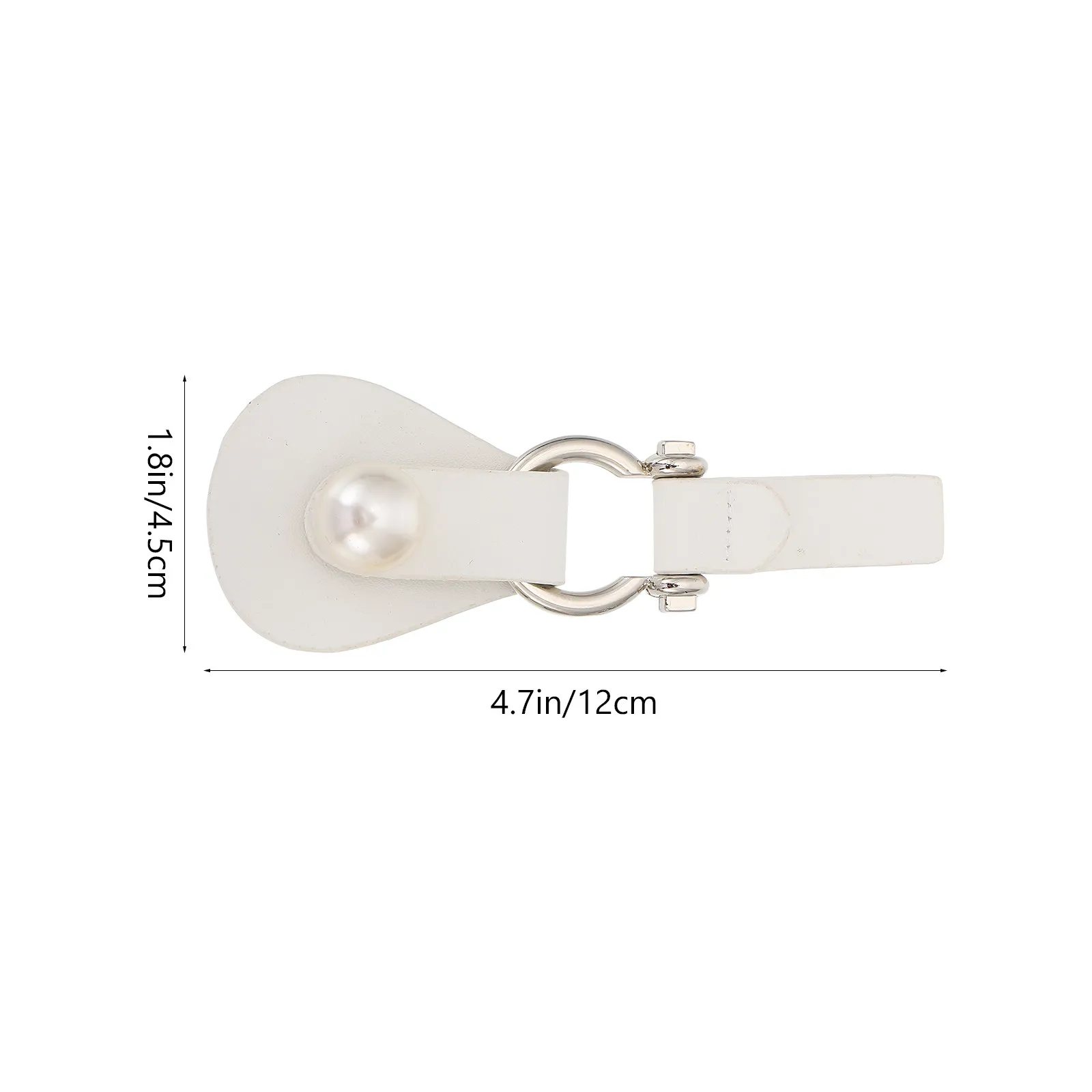 2Pcs Premium Artificial Toggle Buckles Metal Coat Fasteners for Coat Dress Waistband Belt Closure Clothing Decoration