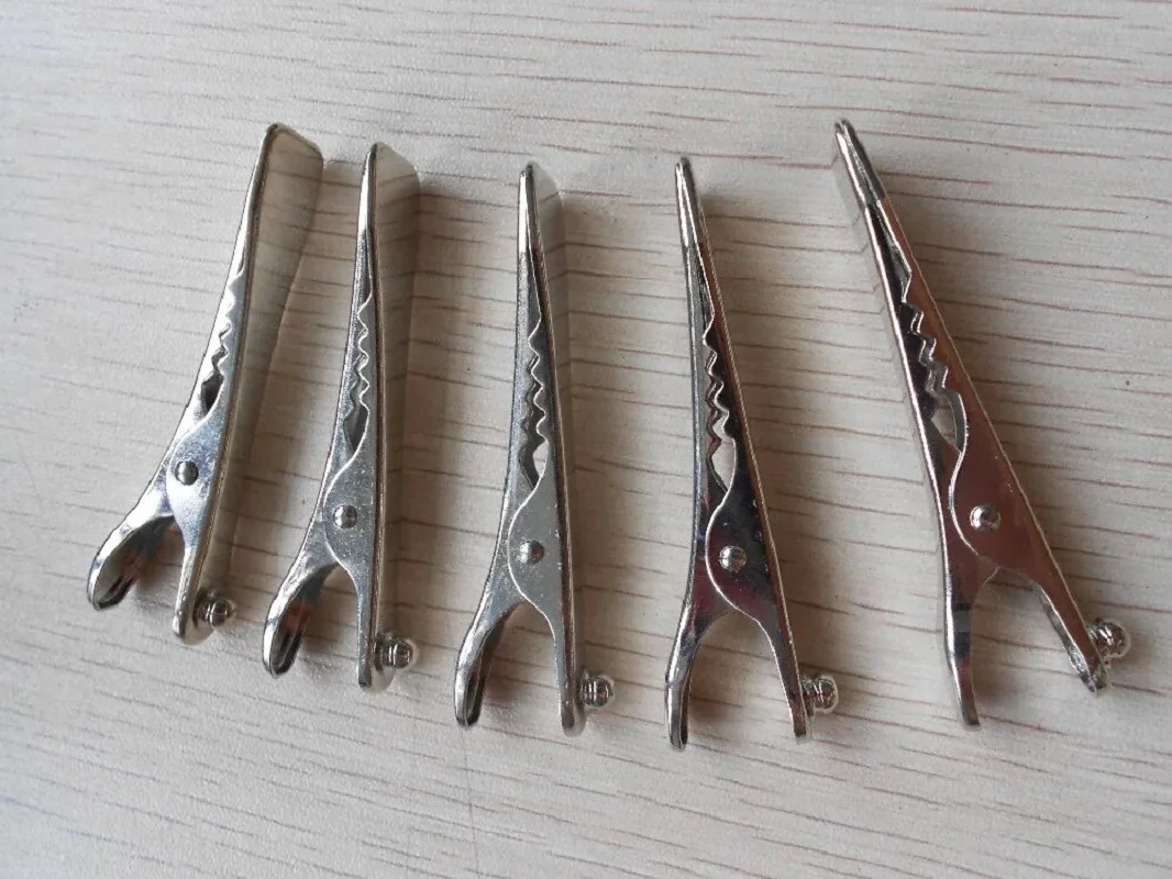 متعددة الوظائف EKG ECG كليب محول 10 قطعة قابلة لإعادة الاستخدام التمساح التمساح كليب لآلات المعدات الطبية الحيوانية البيطرية