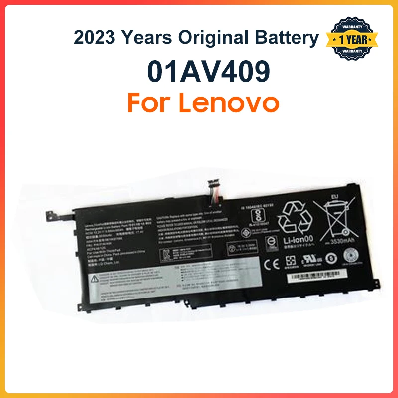 

00HW029 00HW028 01AV409 Battery For Lenovo ThinkPad X1 Carbon Gen 4 (2016) X1 Yoga 1st(2016) SB10F46466 01AV439 56WH