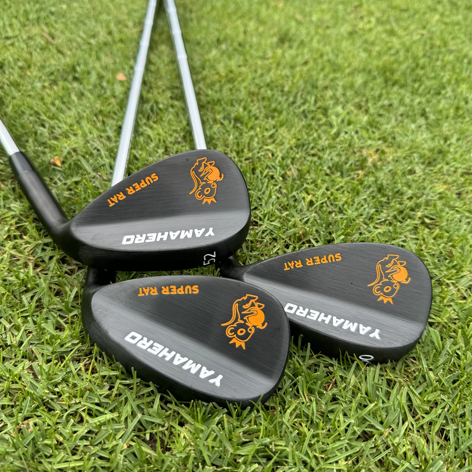 Cuñas de Golf Super Rat, 48, 50, 52, 54, 56, 58, 60 y 72 grados, con eje de acero S200, cuña de arena, Club de Golf, superventas