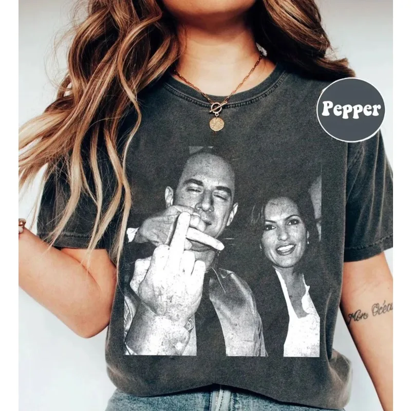 Elliott und Olivia T-Shirts, Damen-T-Shirts für den Sommer, geeignet für sowohl Männer als auch Frauen, lässige und modische Baumwoll-T-Shirts