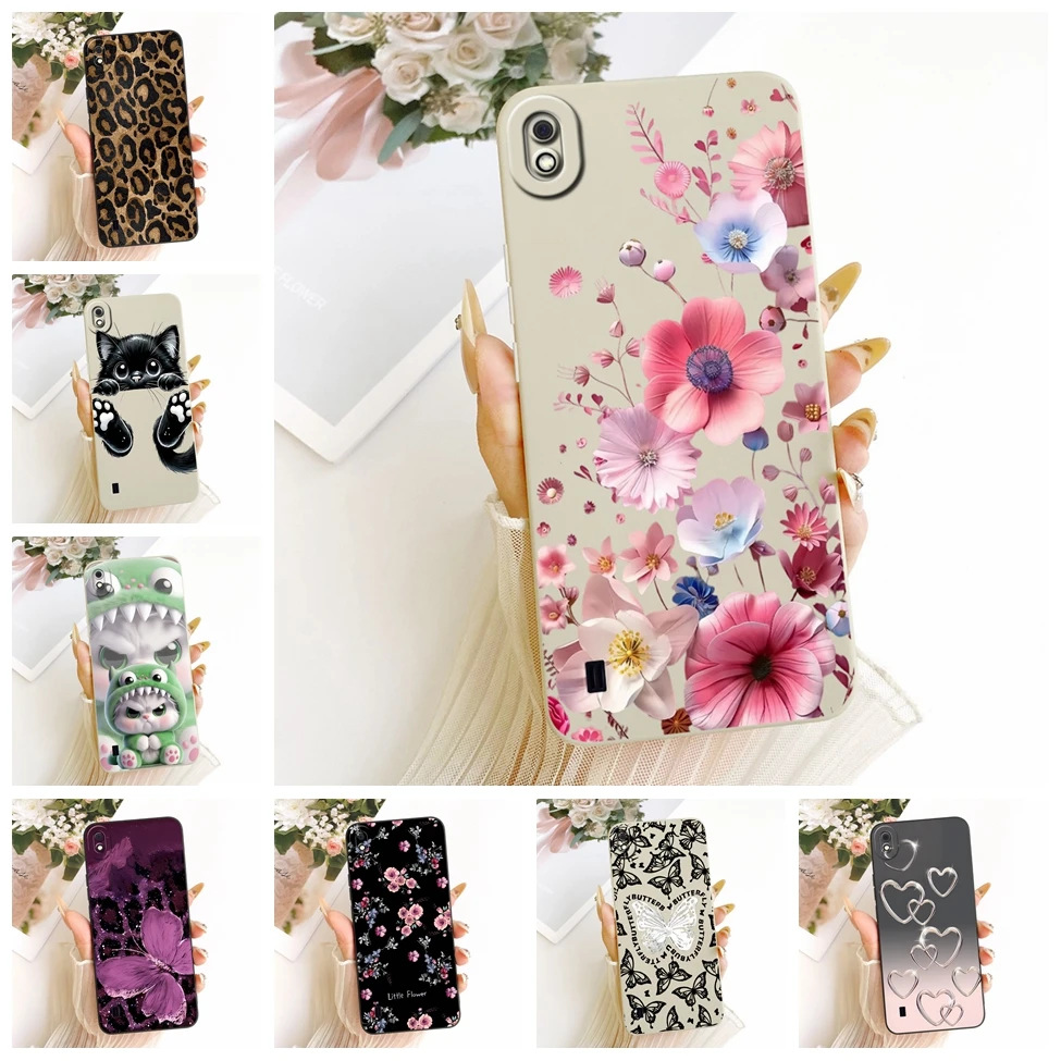 For Samsung Galaxy A10 Case Silicone Fashion Cute Cat Funny Pattern Casing For Samsung A10 A105F A105G A105M