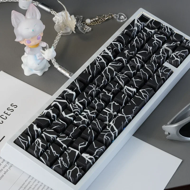 personalized keycaps Original height Side engraving Light transmission Thermal sublimation Adapted mechanical keyboard