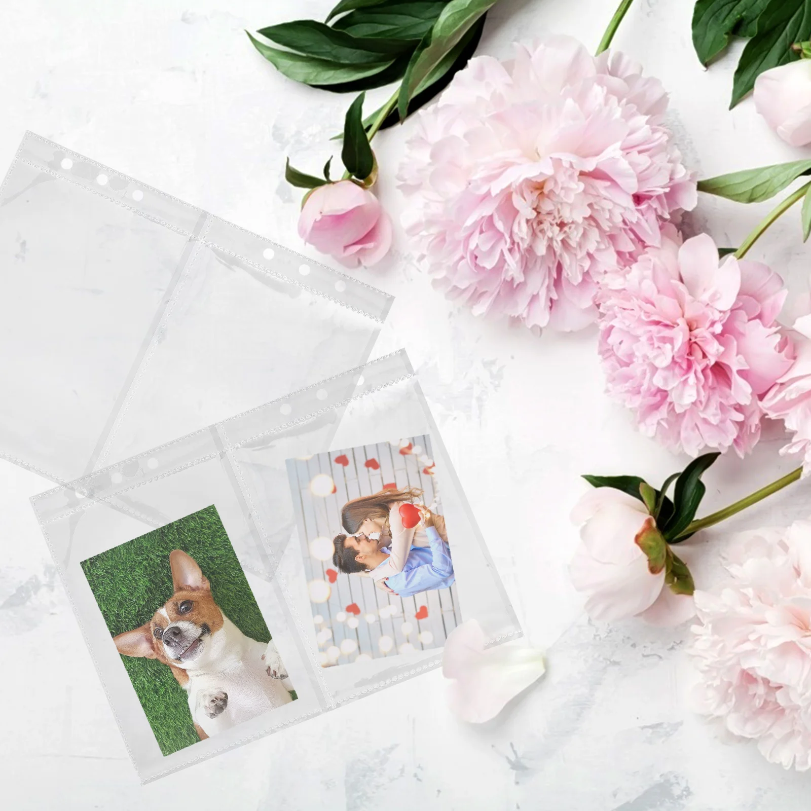 

1 pc Plastic Display Book Album Inner Page For Game Picture Id Certificate Protection Cover Lightweight Transparent Stationery